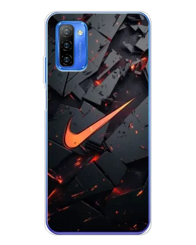 Чехол для Ulefone Note 12 с картинкой «Nike — эффект разломов» Чехол для Ulefone Note 12 с картинкой «Nike — эффект разломов»