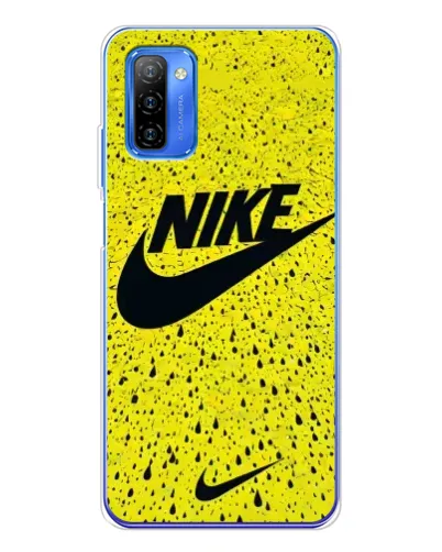 Чехол для Ulefone Note 12 с картинкой «Желтый текстурный Nike» Чехол для Ulefone Note 12 с картинкой «Желтый текстурный Nike»