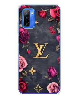 Чехол для Ulefone Note 12 с картинкой «Цветочный Louis Vuitton»