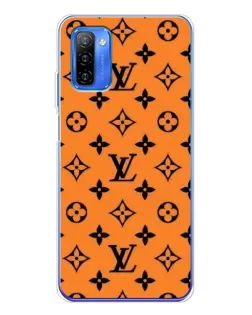 Чехол для Ulefone Note 12 с картинкой «Оранжевый стиль LV»