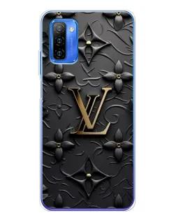 Чехол для Ulefone Note 12 с картинкой «Кожаная текстура LV»