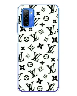 Чехол для Ulefone Note 12 с картинкой «Монохромный хаос LV»