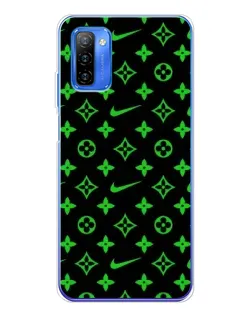 Чехол для Ulefone Note 12 с картинкой «Неоновый принт LV»