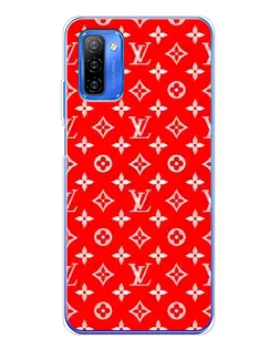 Чехол для Ulefone Note 12 с картинкой «Яркий паттерн LV»