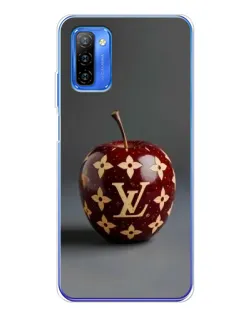 Чехол для Ulefone Note 12 с картинкой «Красное яблоко LV»