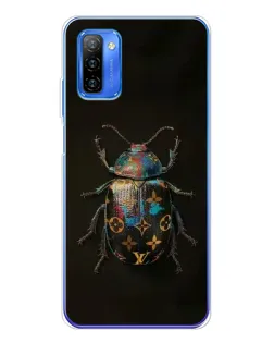 Чехол для Ulefone Note 12 с картинкой «LV — мраморный принт»