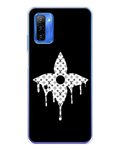 Чехол для Ulefone Note 12 с картинкой «Цветочная монограмма» Чехол для Ulefone Note 12 с картинкой «Цветочная монограмма»