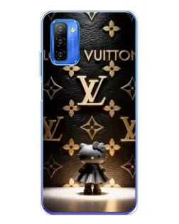 Чехол для Ulefone Note 12 с картинкой «Монограмма с фигурой»