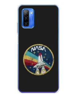 Чехол для Ulefone Note 12 с картинкой «NASA — эмблема миссии»