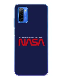Чехол для Ulefone Note 12 с картинкой «NASA — глубокий космос»