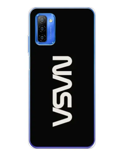 Чехол для Ulefone Note 12 с картинкой «NASA — вертикальный логотип» Чехол для Ulefone Note 12 с картинкой «NASA — вертикальный логотип»