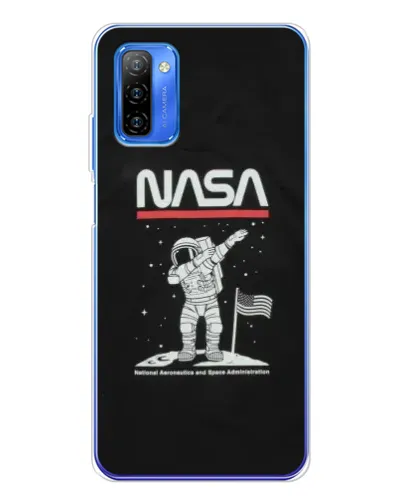 Чехол для Ulefone Note 12 с картинкой «NASA — шагаем по Луне» Чехол для Ulefone Note 12 с картинкой «NASA — шагаем по Луне»