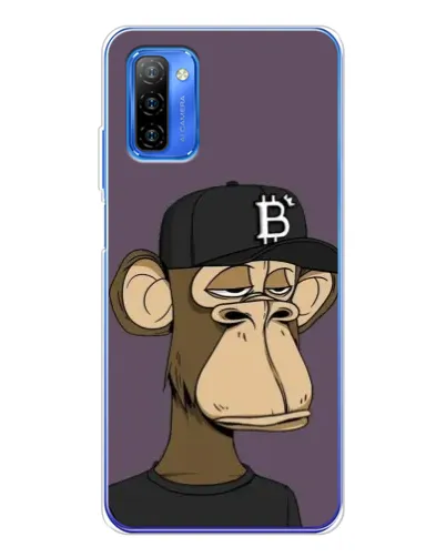 Чехол для Ulefone Note 12 с картинкой «Bored Ape в кепке» Чехол для Ulefone Note 12 с картинкой «Bored Ape в кепке»