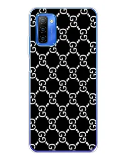 Чехол для Ulefone Note 12 с картинкой «Gucci — сетчатый паттерн»