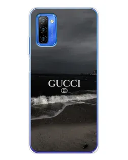 Чехол для Ulefone Note 12 с картинкой «Gucci — морской прибой»