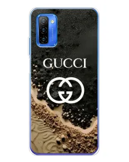 Чехол для Ulefone Note 12 с картинкой «Gucci — песчаные дюны»