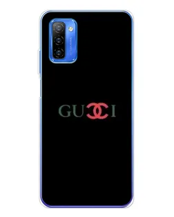 Чехол для Ulefone Note 12 с картинкой «Gucci — красный градиент»
