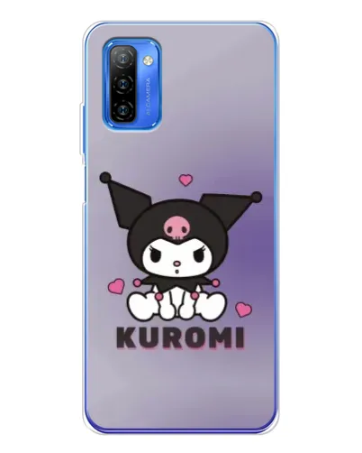 Чехол для Ulefone Note 12 с картинкой «Kuromi — фиолетовый арт» Чехол для Ulefone Note 12 с картинкой «Kuromi — фиолетовый арт»
