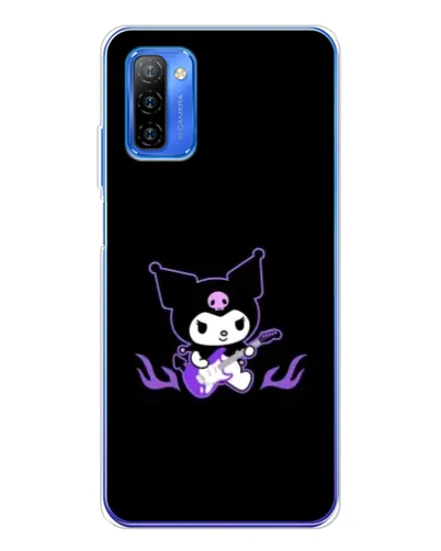 Чехол для Ulefone Note 12 с картинкой «Электрическая Kuromi» Чехол для Ulefone Note 12 с картинкой «Электрическая Kuromi»
