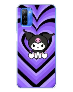 Чохол для Ulefone Note 12 з картинкою «Kuromi та фіолетові серця» Чохол для Ulefone Note 12 з картинкою «Kuromi та фіолетові серця»