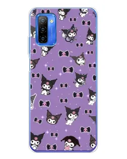 Чохол для Ulefone Note 12 з картинкою «Kuromi — патерн» Чохол для Ulefone Note 12 з картинкою «Kuromi — патерн»