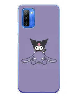 Чохол для Ulefone Note 12 з картинкою «Kuromi на ліловому фоні» Чохол для Ulefone Note 12 з картинкою «Kuromi на ліловому фоні»