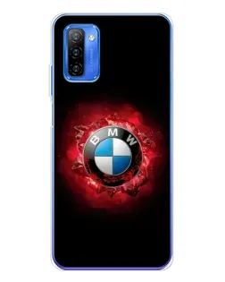 Чехол для Ulefone Note 12 с картинкой «Логотип BMW — вспышка»