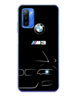Чехол для Ulefone Note 12 с картинкой «Минималистичный принт BMW M3»