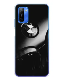 Чехол для Ulefone Note 12 с картинкой «Эмблема BMW — макро»