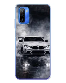 Чехол для Ulefone Note 12 с картинкой «BMW сквозь туман»