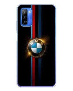 Чехол для Ulefone Note 12 с картинкой «BMW M-Power неон»