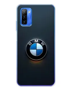 Чехол для Ulefone Note 12 с картинкой «Логотип BMW — минимализм»