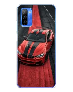 Чехол для Ulefone Note 12 с картинкой «BMW на красной дорожке»