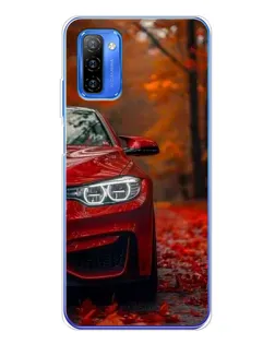 Чехол для Ulefone Note 12 с картинкой «Осенняя BMW M4»