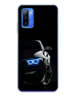 Чехол для Ulefone Note 12 с картинкой «BMW — ночной взгляд»