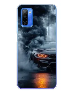Чехол для Ulefone Note 12 с картинкой «BMW M-Power — абстракция»