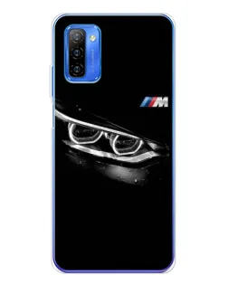 Чехол для Ulefone Note 12 с картинкой «BMW — взгляд тигра»