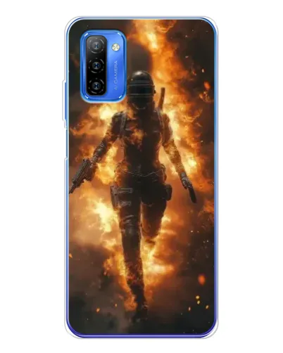 Чохол для Ulefone Note 12 з картинкою «BMW — швидкість у дощі»