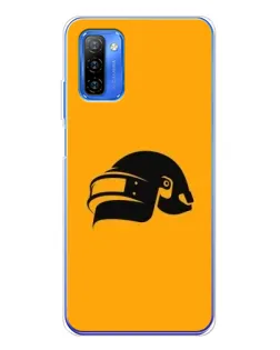 Чохол для Ulefone Note 12 з картинкою «PUBG — золотий шолом»