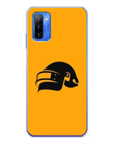 Чохол для Ulefone Note 12 з картинкою «PUBG — золотий шолом»
