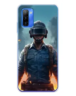 Чохол для Ulefone Note 12 з картинкою «PUBG — реалістичний герой»
