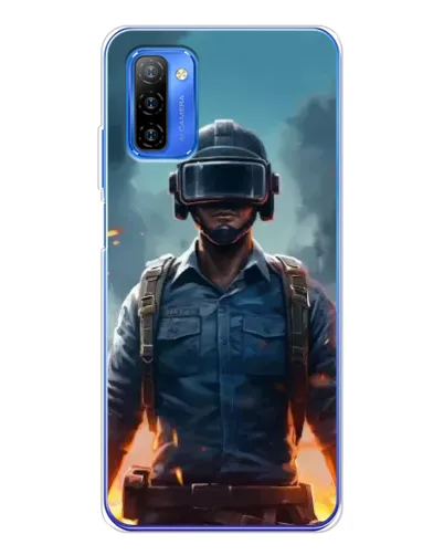 Чохол для Ulefone Note 12 з картинкою «PUBG — реалістичний герой»