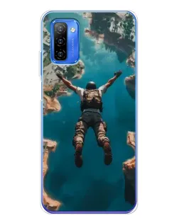 Чохол для Ulefone Note 12 з картинкою «PUBG — вільне падіння»