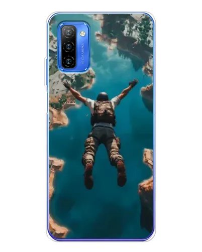 Чохол для Ulefone Note 12 з картинкою «PUBG — вільне падіння»