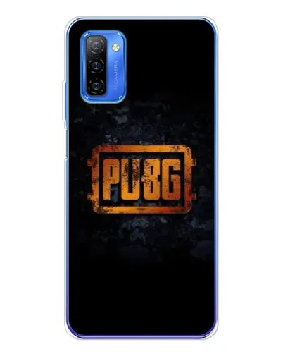 Чохол для Ulefone Note 12 з картинкою «PUBG — золотий логотип»
