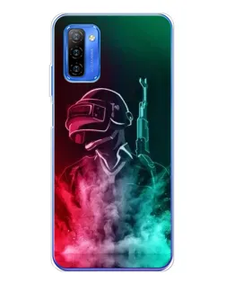 Чохол для Ulefone Note 12 з картинкою «PUBG — вогняний воїн»