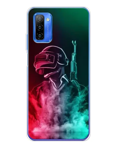 Чохол для Ulefone Note 12 з картинкою «PUBG — вогняний воїн»