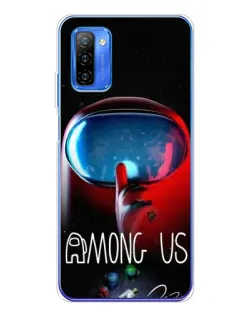 Чохол для Ulefone Note 12 з картинкою «Червоний імпостер — макро» Чохол для Ulefone Note 12 з картинкою «Червоний імпостер — макро»