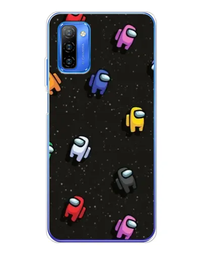 Чохол для Ulefone Note 12 з картинкою «Космічний патерн Among Us» Чохол для Ulefone Note 12 з картинкою «Космічний патерн Among Us»