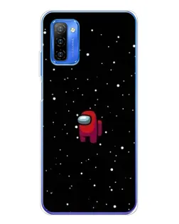Чохол для Ulefone Note 12 з картинкою «Червоний Among Us»